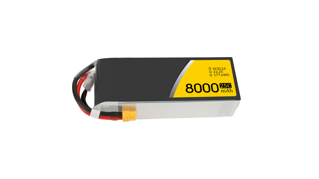 Battery, 6S 8000mah Lithium Polymer (LiPo)