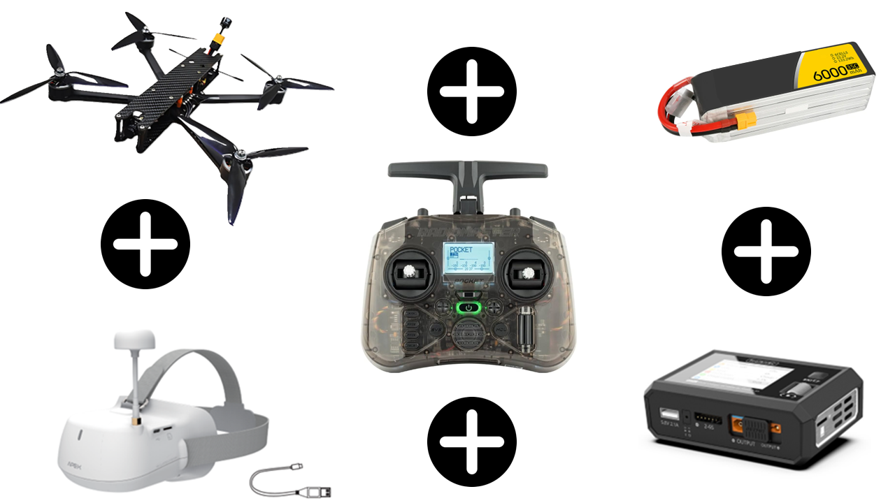 SPARROW complete flight kit